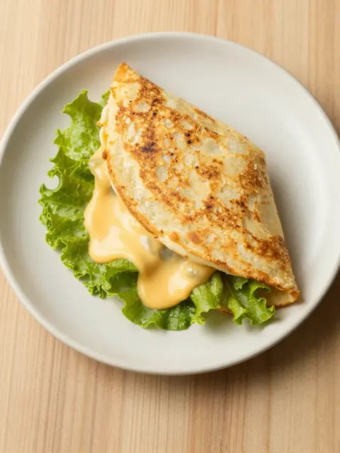 Foto real del plato: Crepioca