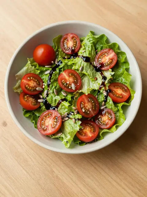 Foto real del plato: Ensalada sencilla